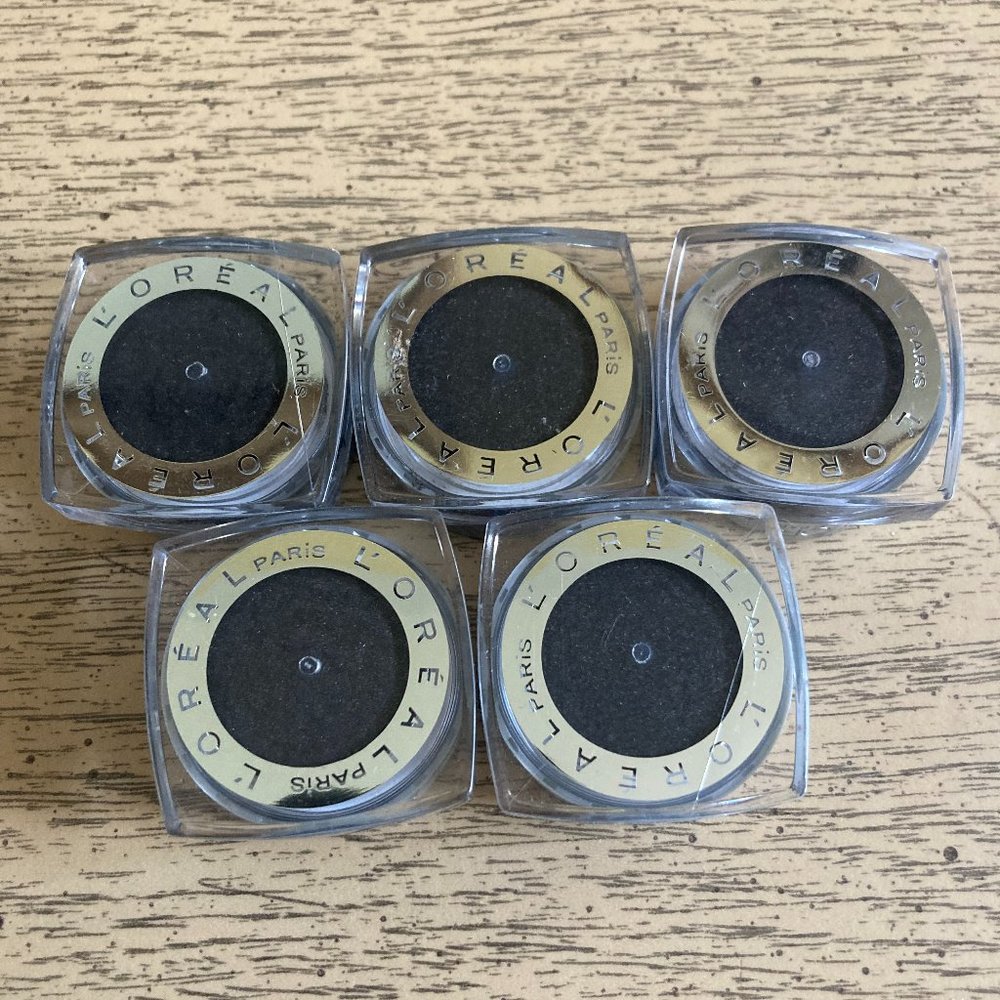 'Oreal Infallible Eyeshadow   Shade: #999 Eternal Black   5 pack